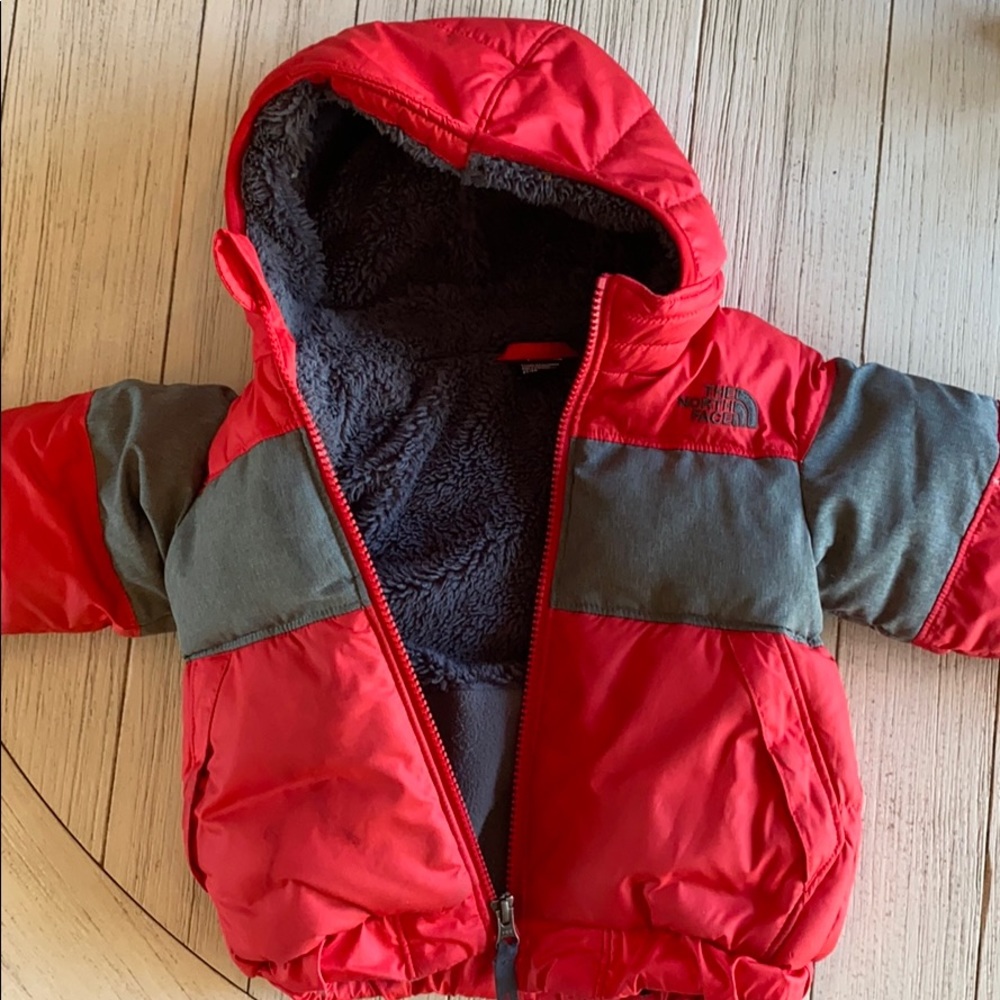 Boys North Face down coat.